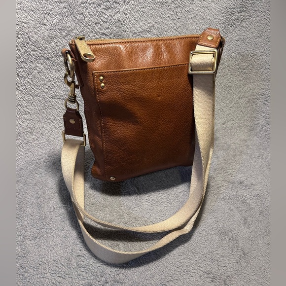 PINK Victoria's Secret Handbags - Vtg. PINK Victoria’s Secret Genuine Leather Crossbody Bag